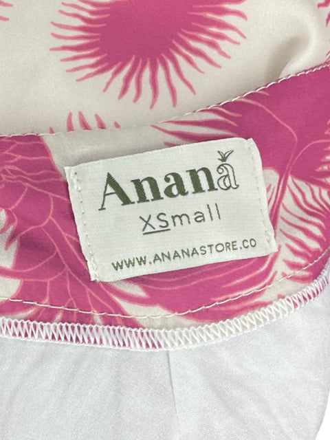 Set Anana Palmeras Blanco-Talla S