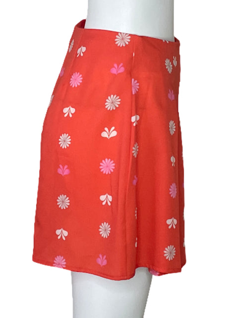 Short Silka Pinzas Flores Nanjado-Talla S