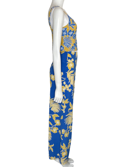 Set BCBG Floral Bicolor Azul-Talla S