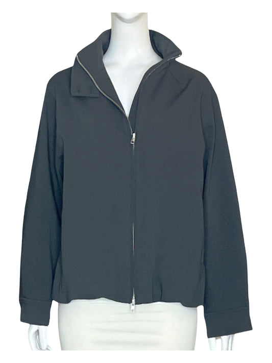 Chaqueta Zara Bomber Verde-Talla XS