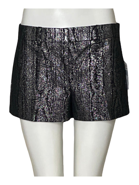 Short Michael Kors Moire Plateado-Talla 2