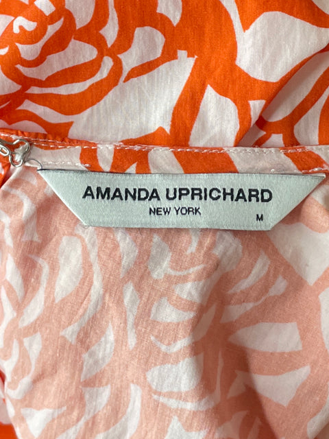 Vestido Amanda Uprichard Cutout Naranja-Talla M