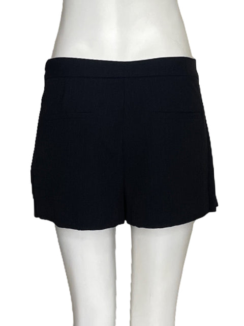 Falda Zara Pliegues Negro - Talla M