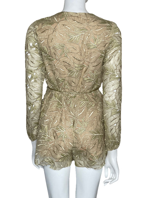 Romper L'atiste Bordado Beige-Talla S