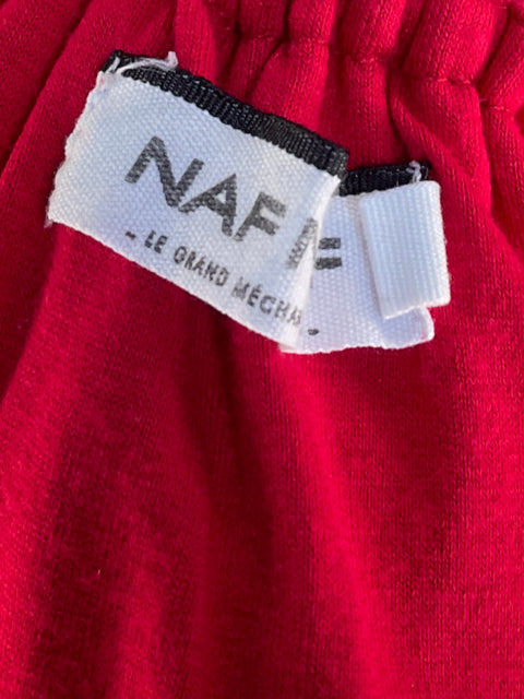 Vestido Naf Naf Halter Rojo - Talla L