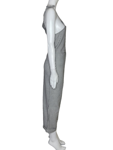 Mono Utcoco Rayas Tiras Blanco-Talla L