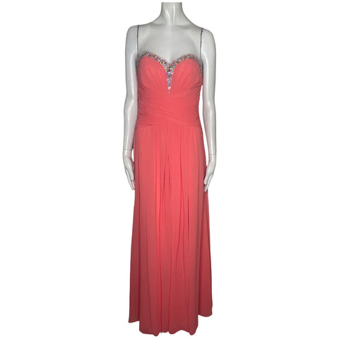 Vestido Star Box Strapple Naranja-Talla M