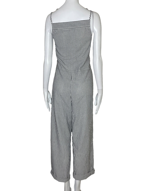 Mono Utcoco Rayas Tiras Blanco-Talla L