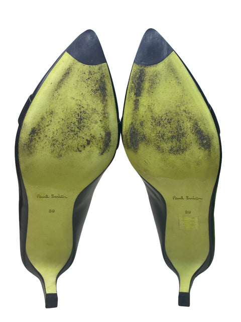 Calzado Paul Smith Lazo Tacon Negro-Talla 39