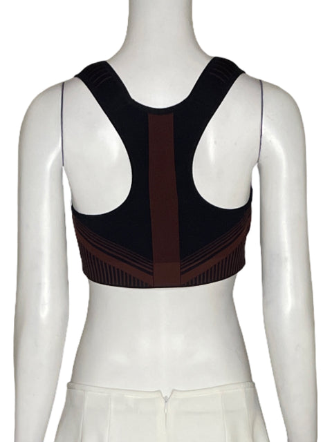 Top Nike Estampado Marrón - Talla L