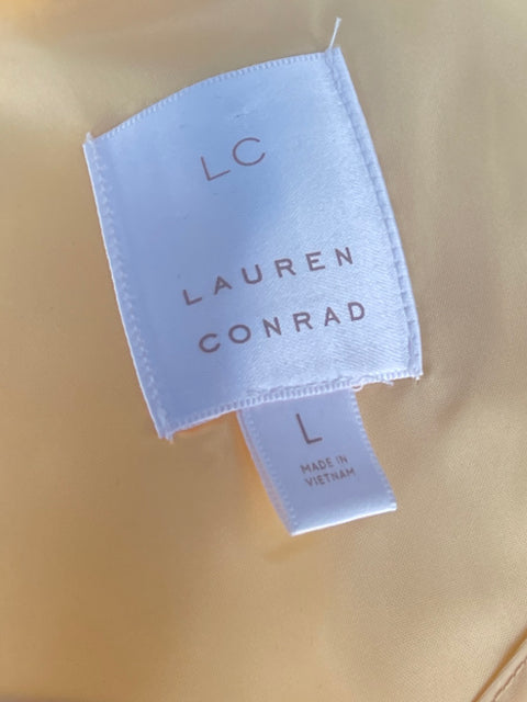 Blazer Lauren Conrad Lineas Amarillo - Talla L