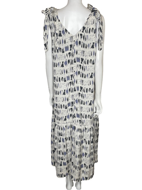 Vestido Banana Republic Maxi Sin Mangas Blanco-Talla L