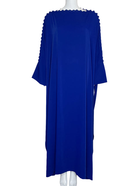 Túnica Tesoro TPS Maxi Corte Recto Azul-Talla 31