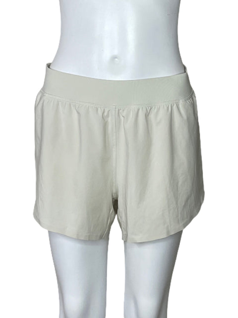 Shorts Lululemon Deportivo Beige - Talla 8/10