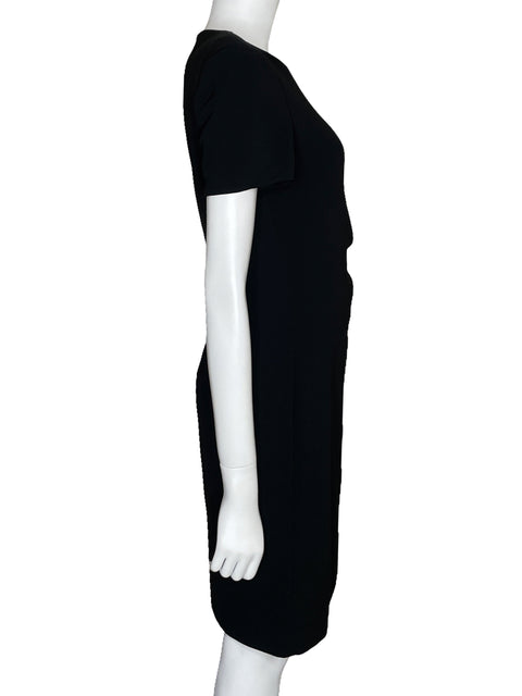 Vestido David Warren Mini Drapeado-Talla 6