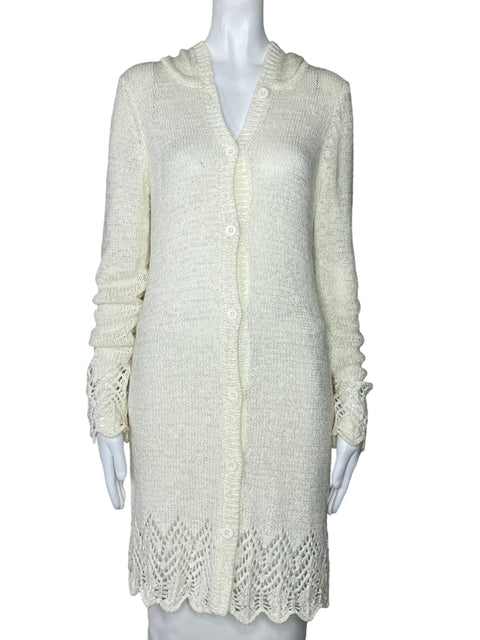 Cardigan Bcbg Tejido Beige - Talla M