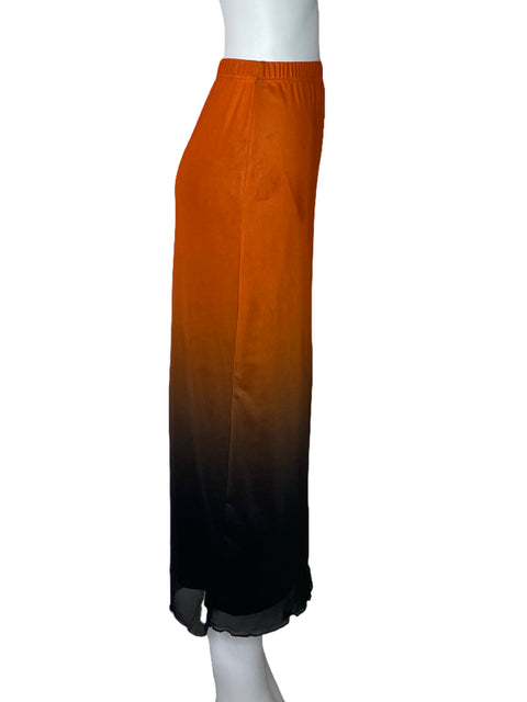Falda Tesoro TPS Fluida Midi Naranja - Talla S