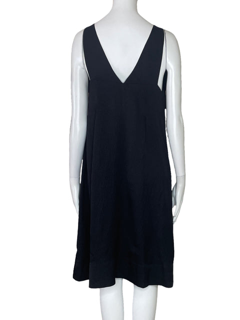 Vestido BCBG Vuelo Sin Mangas Negro-Talla XS