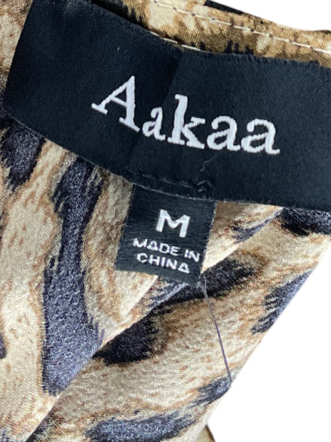 Romper Aakaa Animal Print Marrón - Talla M