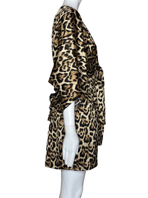 Romper Aakaa Animal Print Marrón - Talla M