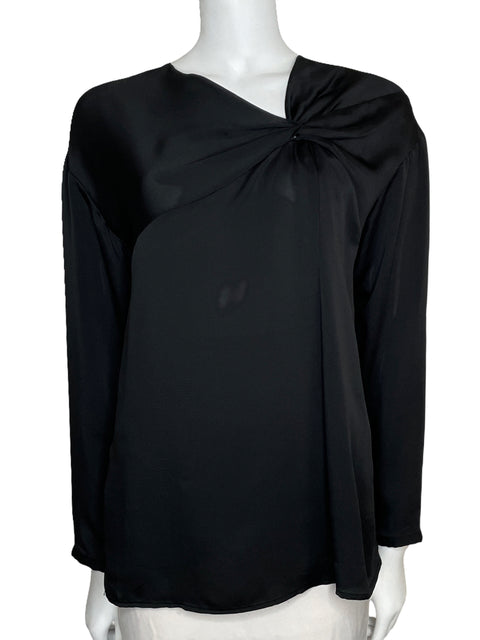 Blusa Club Monaco Twist Front Negro-Talla M
