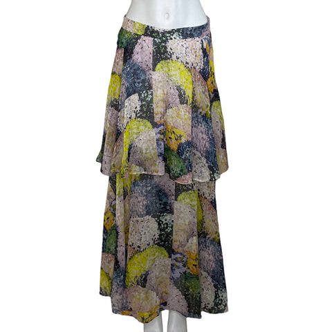 Falda Ginger & Smart Vuelos Negro-Talla 10