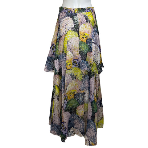 Falda Ginger & Smart Vuelos Negro-Talla 10