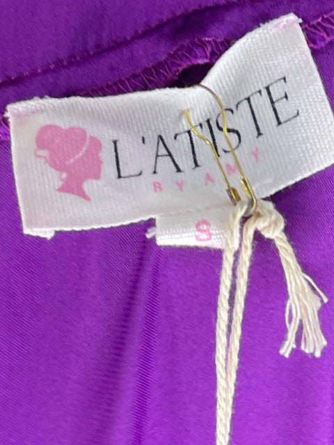 Romper Latiste Mangas Larga Morado - Talla S