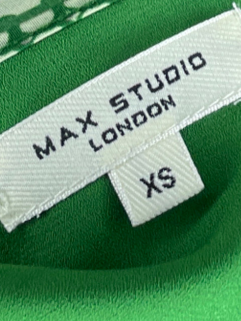 Vestido Max Studio London Verde - Talla XS