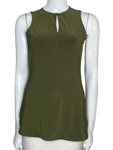 Top Ralph Lauren Sin Mangas Verde-Talla XS