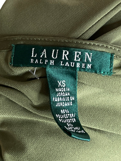 Top Ralph Lauren Sin Mangas Verde-Talla XS