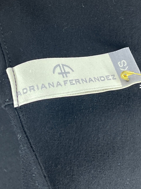 Top Adriana Fernandez Tiras Negro-Talla XS