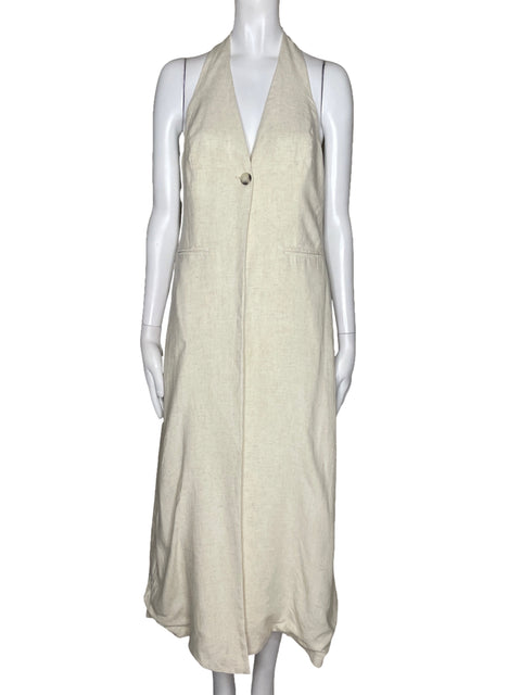 Blusa Tesoro TPS Sin Mangas Beige - Talla M