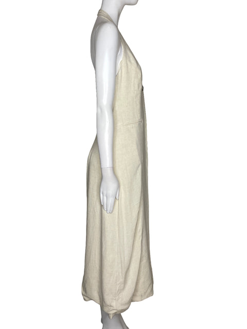 Blusa Tesoro TPS Sin Mangas Beige - Talla M