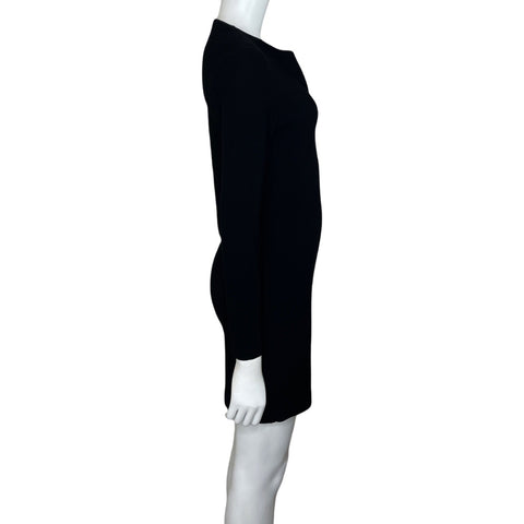 Vestido Massimo Dutti Stretch Negro-Talla S