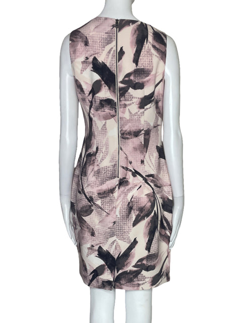 Vestido Vince Camuto Drapeado Midi Rosado-Talla 6