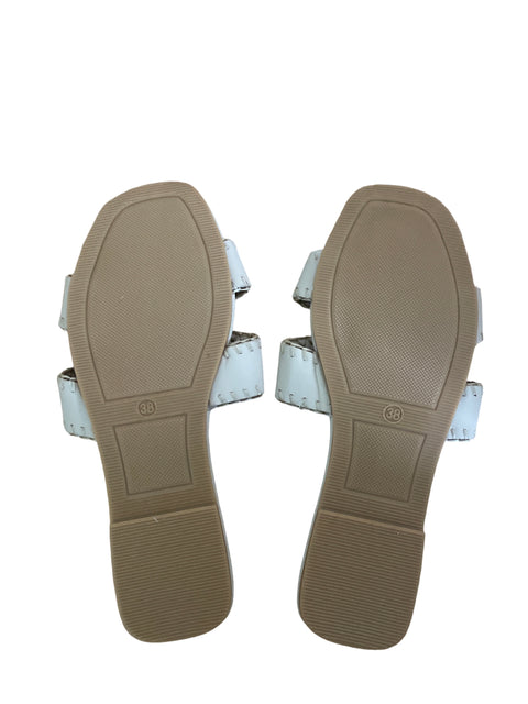 Calzado Septima Entrecruzadas Beige - Talla 38