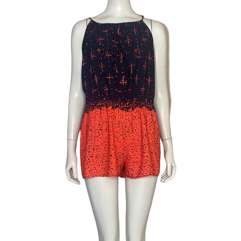 Romper Estampa Estampado Naranja-Talla M