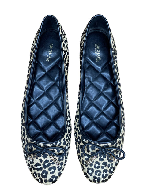 Calzado Michael Kors Bailarinas Nori Animal Print - Talla 9.5