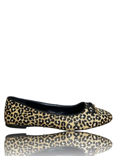 Calzado Michael Kors Bailarinas Nori Animal Print - Talla 9.5