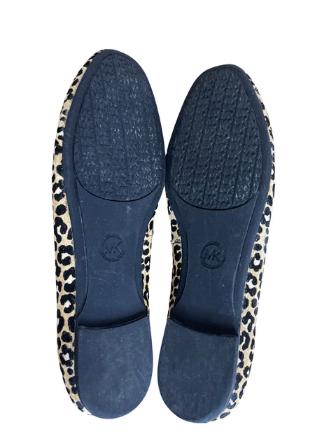 Calzado Michael Kors Bailarinas Nori Animal Print - Talla 9.5
