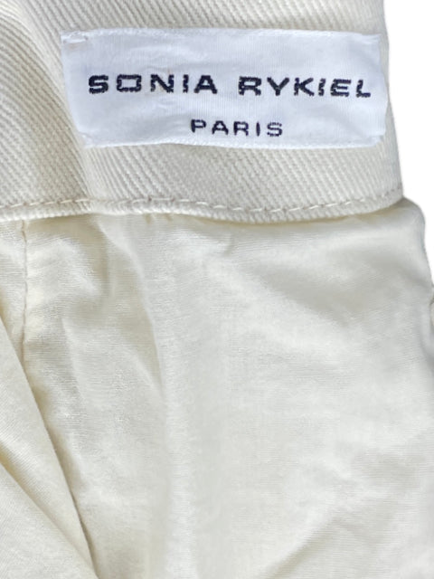 Falda Sonia Rykiel Texturizada Beige - Talla 44