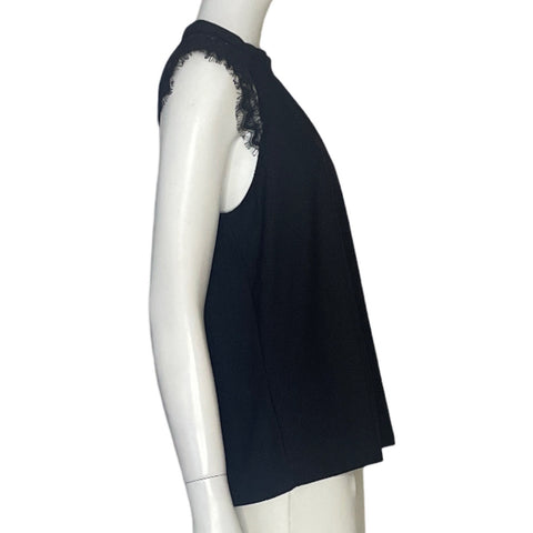 Blusa Vero Moda Encaje Negro-Talla S