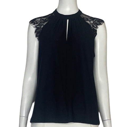 Blusa Vero Moda Encaje Negro-Talla S
