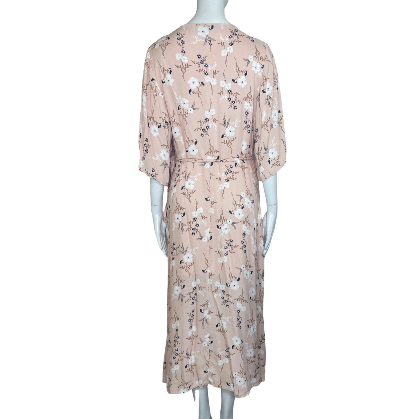 Vestido LIQUORISH Midi Floral Rosado - Talla 10