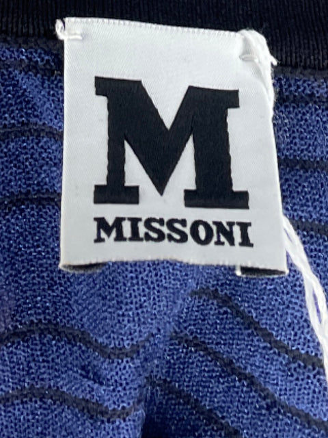 Blusa Missoni Estampado Azul - Talla 46