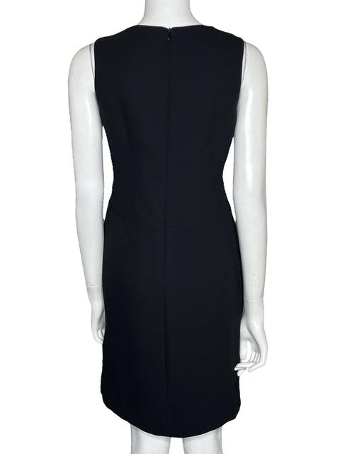 Vestido Liz Clairborne Sin Mangas Midi Negro-Talla 6