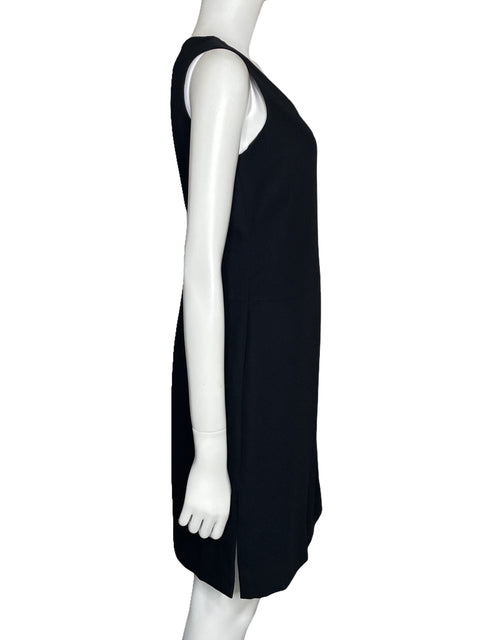 Vestido Liz Clairborne Sin Mangas Midi Negro-Talla 6