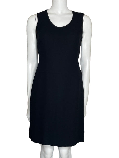 Vestido Liz Clairborne Sin Mangas Midi Negro-Talla 6