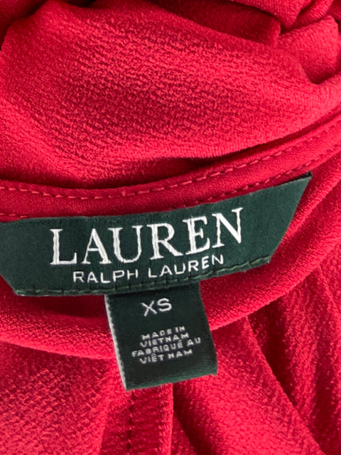 Blusa Ralph Lauren Botones Rojo - Talla XS